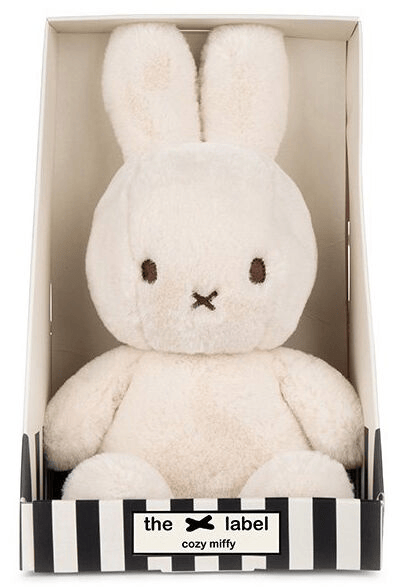 Cozy Miffy Sitting Cream in giftbox - 23 cm
