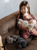 Cozy Miffy Sitting Taupe in giftbox - 23 cm