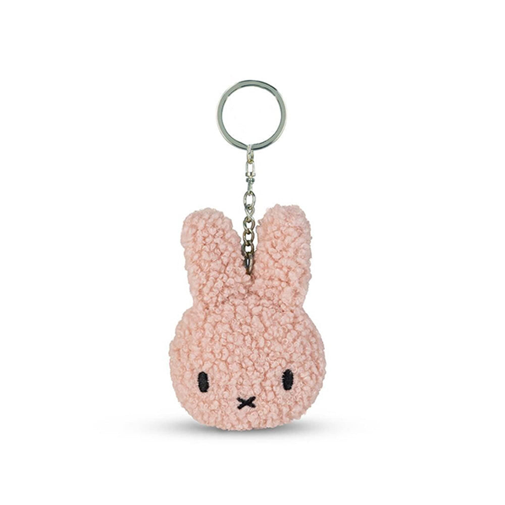 Miffy Flat Keychain ECO Tiny Teddy Pink