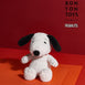 Snoopy Terry Cream 17 cm