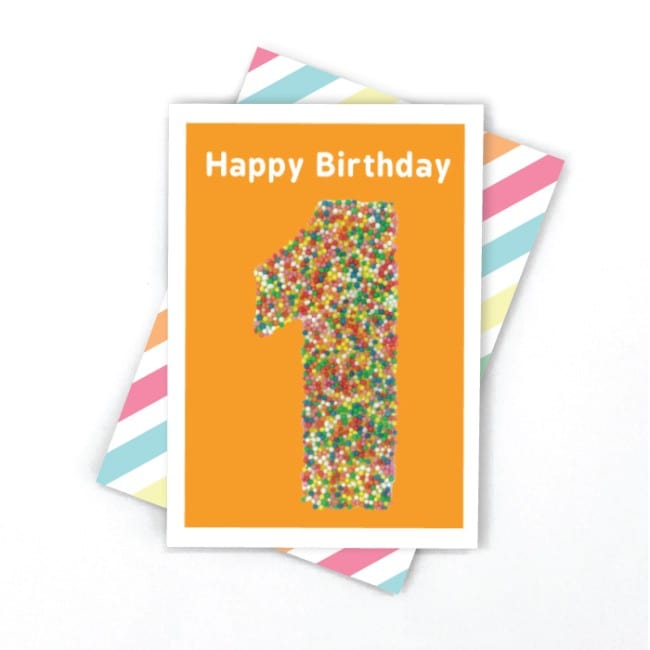 Candle Bark Greeting Card 1 in Freckles