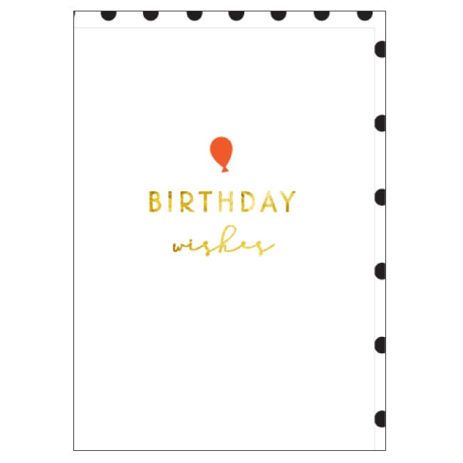 Candle Bark Greeting Card Little Birthday Balloon
