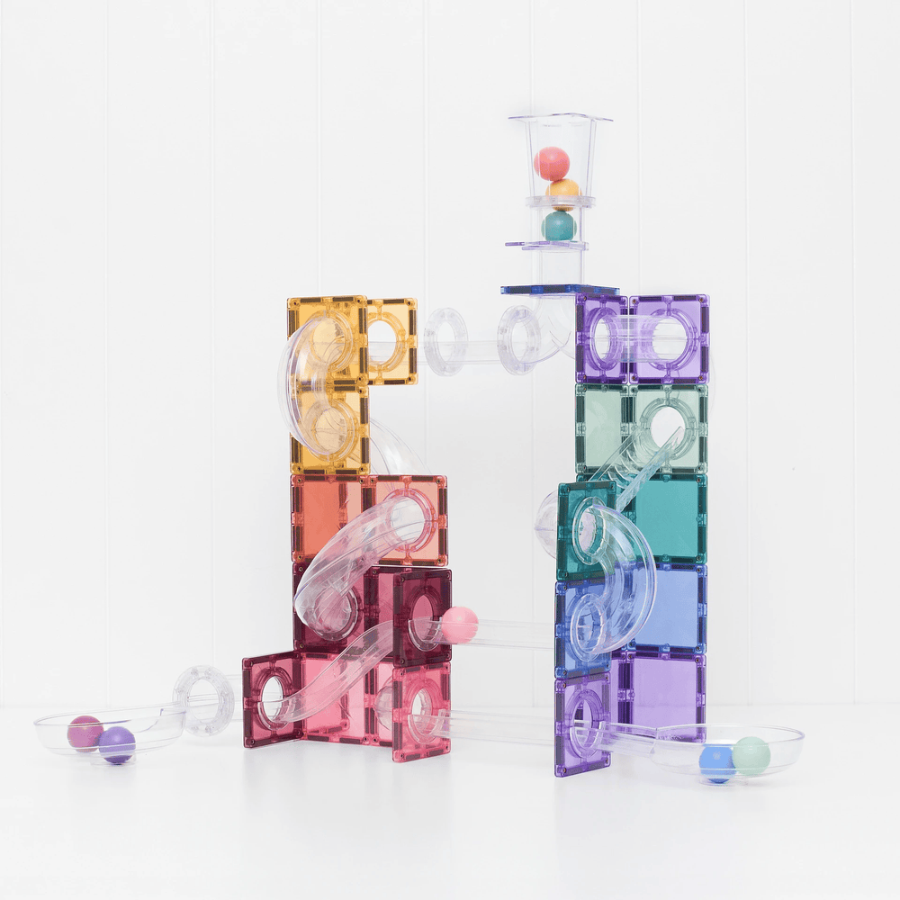 Connetix Ball Run Pastel Pack 114pcs