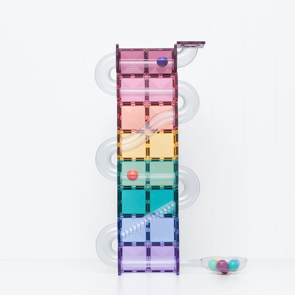 Connetix Ball Run Pastel Pack 114pcs