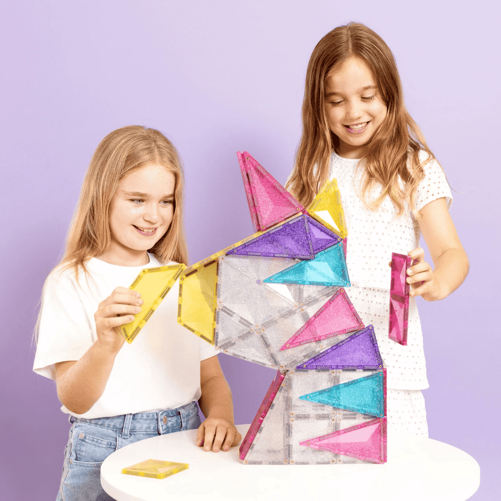 Connetix Glitter Unicorn Pack 56pcs