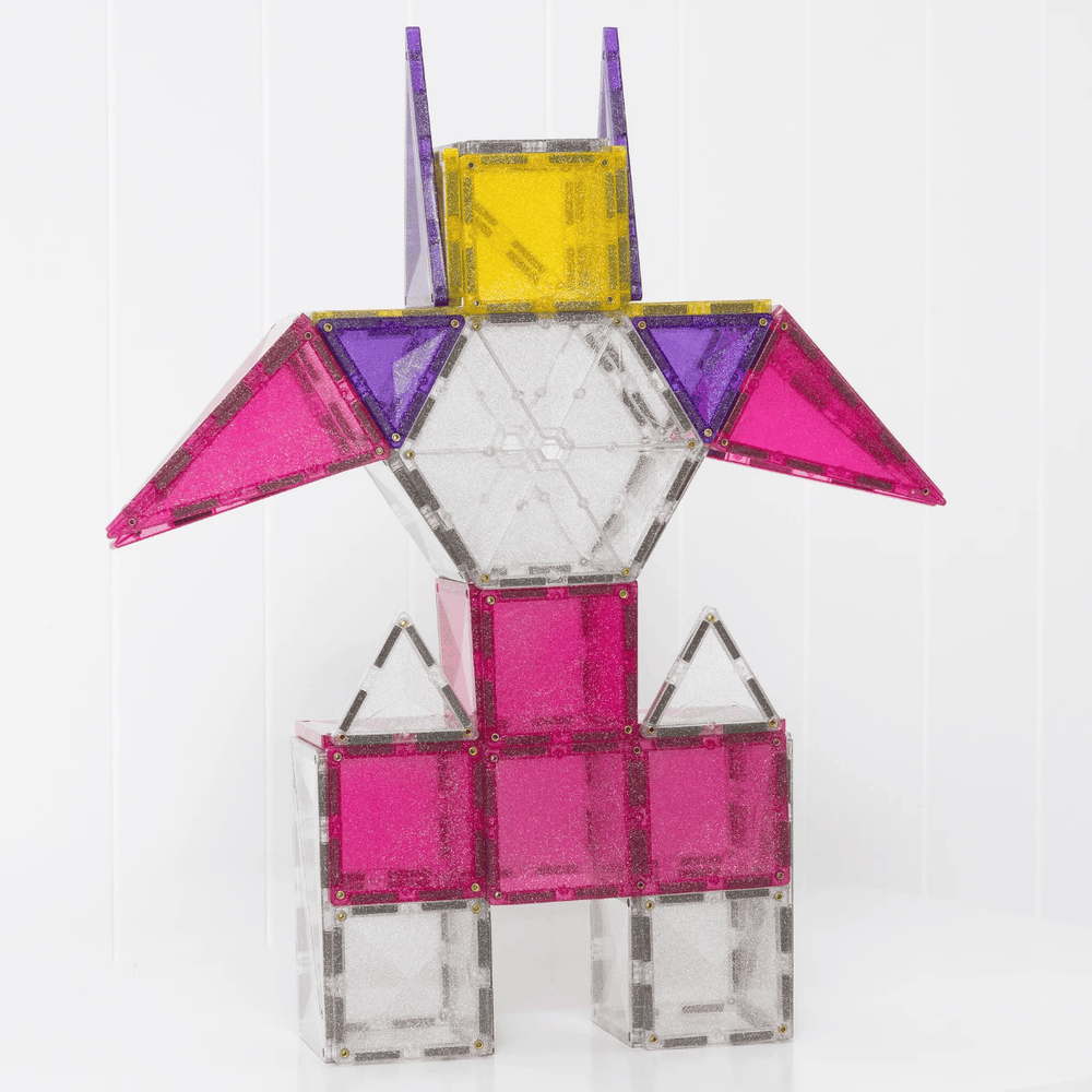 Connetix Glitter Unicorn Pack 56pcs