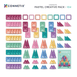 Connetix Pastel Creative Pack 104  Piece