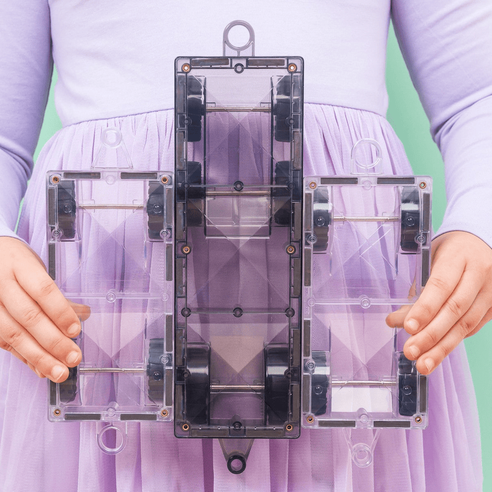 Connetix Tiles 50 Piece Pastel Transport Pack