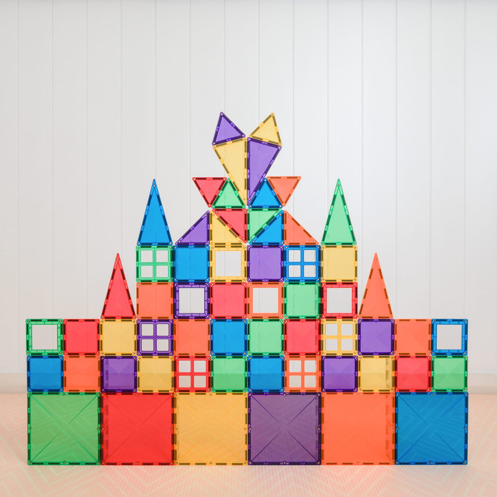 Connetix Tiles 60 Piece Rainbow Starter Pack