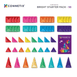 Connetix Tiles Bright Starter Pack 56 pcs