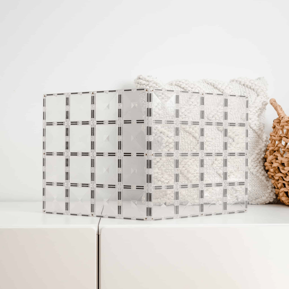 Connetix Tiles Clear Base Plate Pack 2 pc