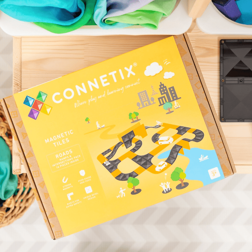 Connetix Tiles Ramps & Intersections Pack 16pcs