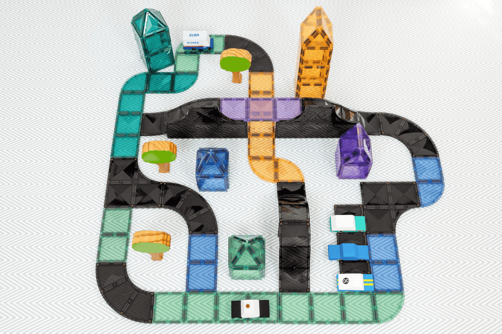 Buy Connetix Tiles Ramps & Intersections Pack 16pcs | HipKids Online
