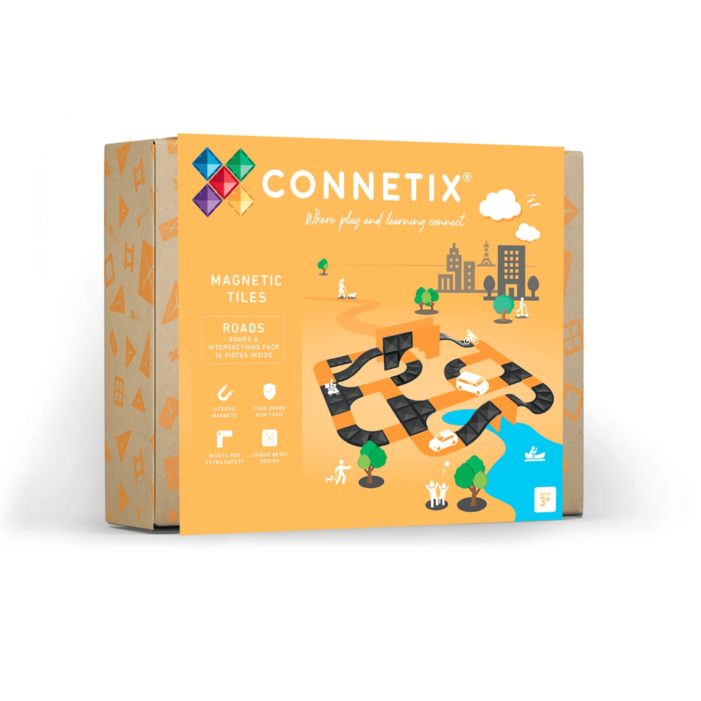 Connetix Tiles Ramps & Intersections Pack 16pcs