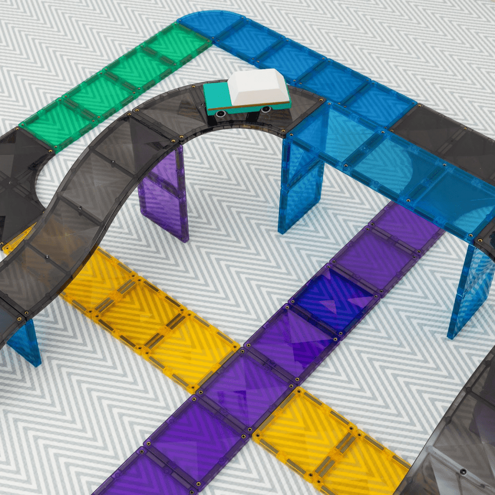 Tile Set Ramp Buy Connetix Tiles Ramps & Intersections Pack 16pcs | HipKids Online