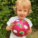 Crocodile Creek Glitter Soccer Ball - Rainbow (Size 3)