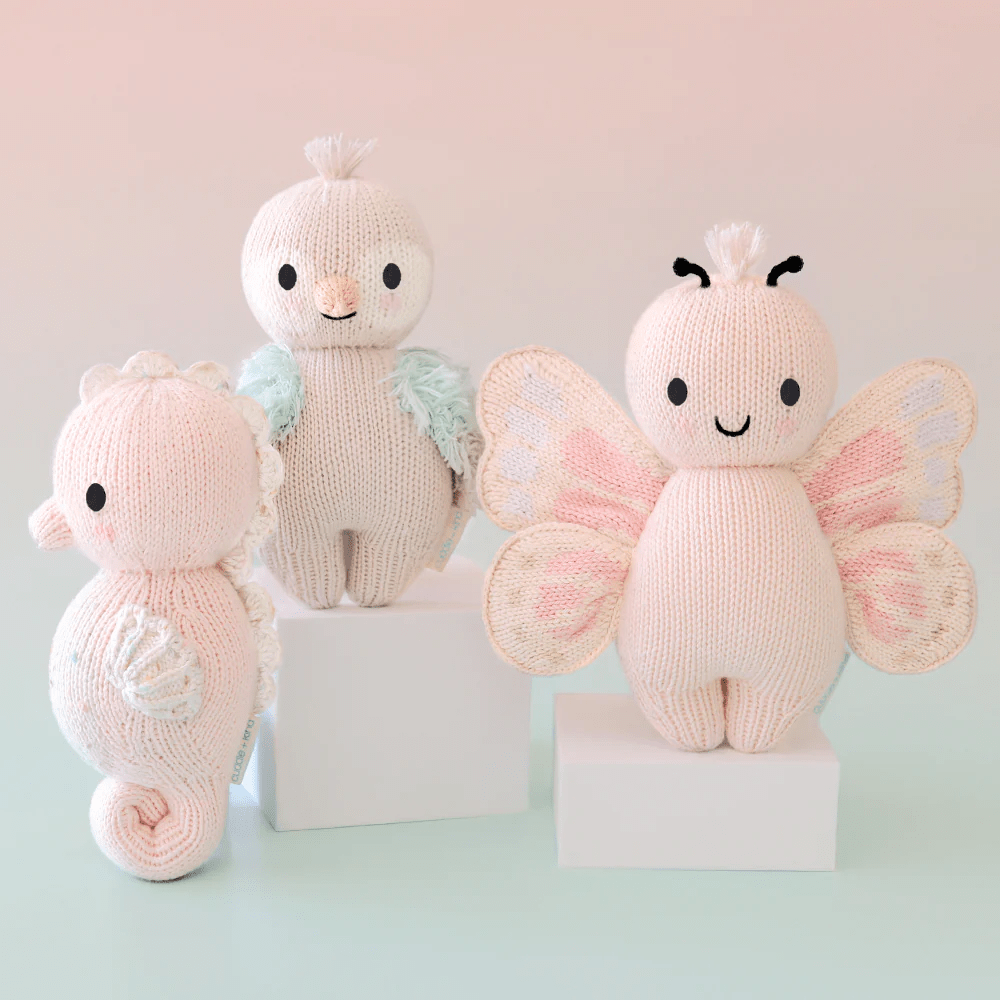 cuddle+kind Baby seahorse Powder Pink