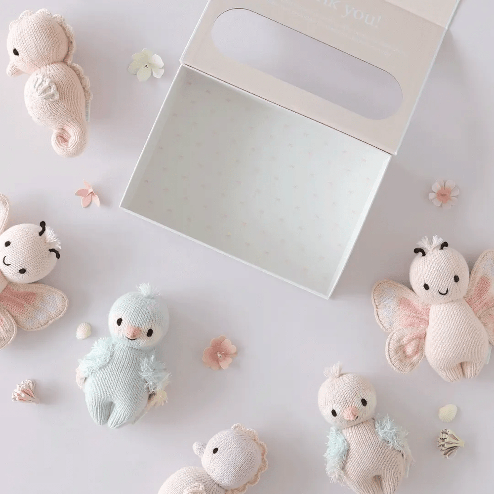 cuddle+kind Baby seahorse Powder Pink