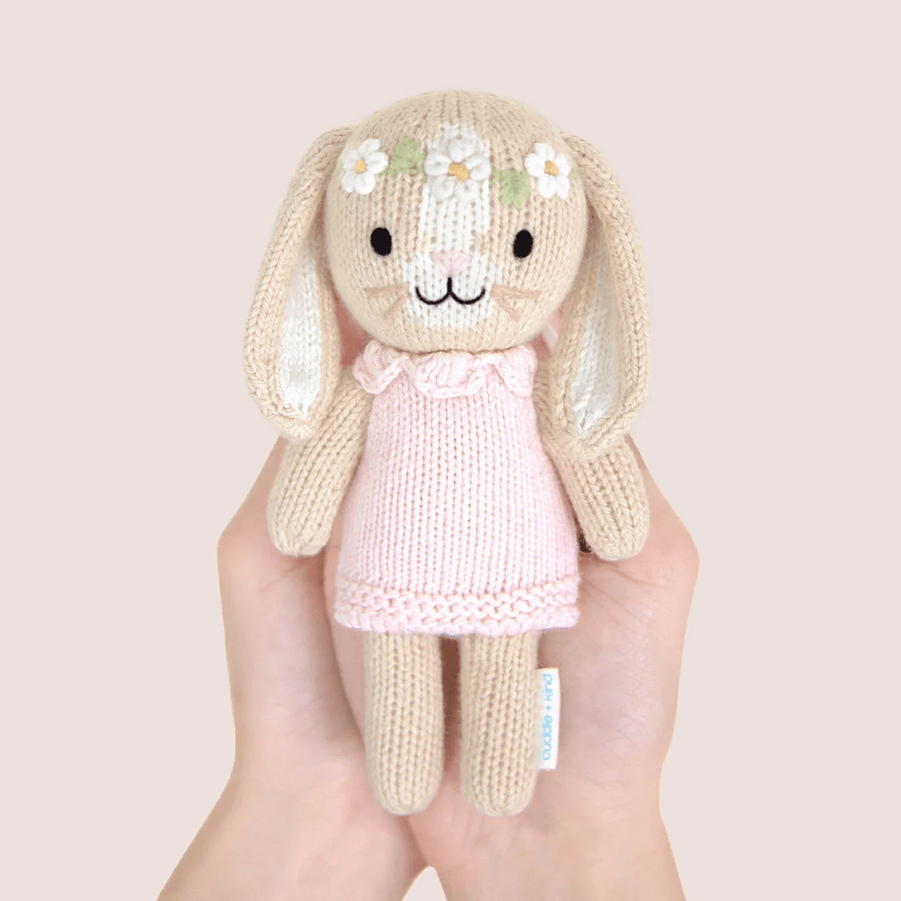 cuddle+kind Tiny Hannah the Bunny blush