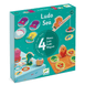 DJECO Ludo Sea 4-in-1 Wooden Game