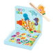 DJECO Ludo Sea 4-in-1 Wooden Game