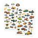 DJECO Speedsters Temporary Tattoos