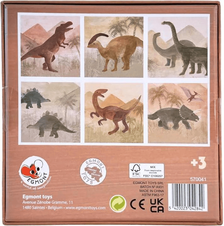 Egmont Toys Cube Puzzle Dino