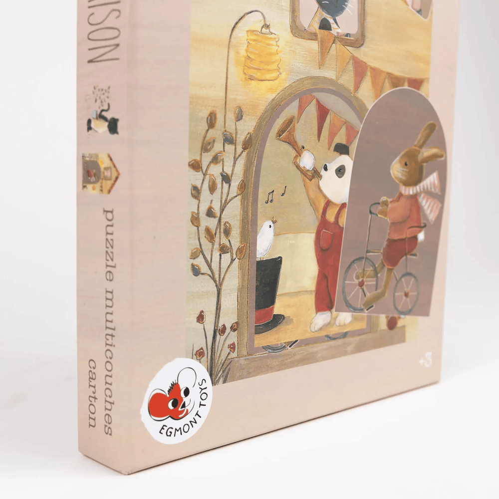 Egmont Toys Multi Layered Puzzle Friends