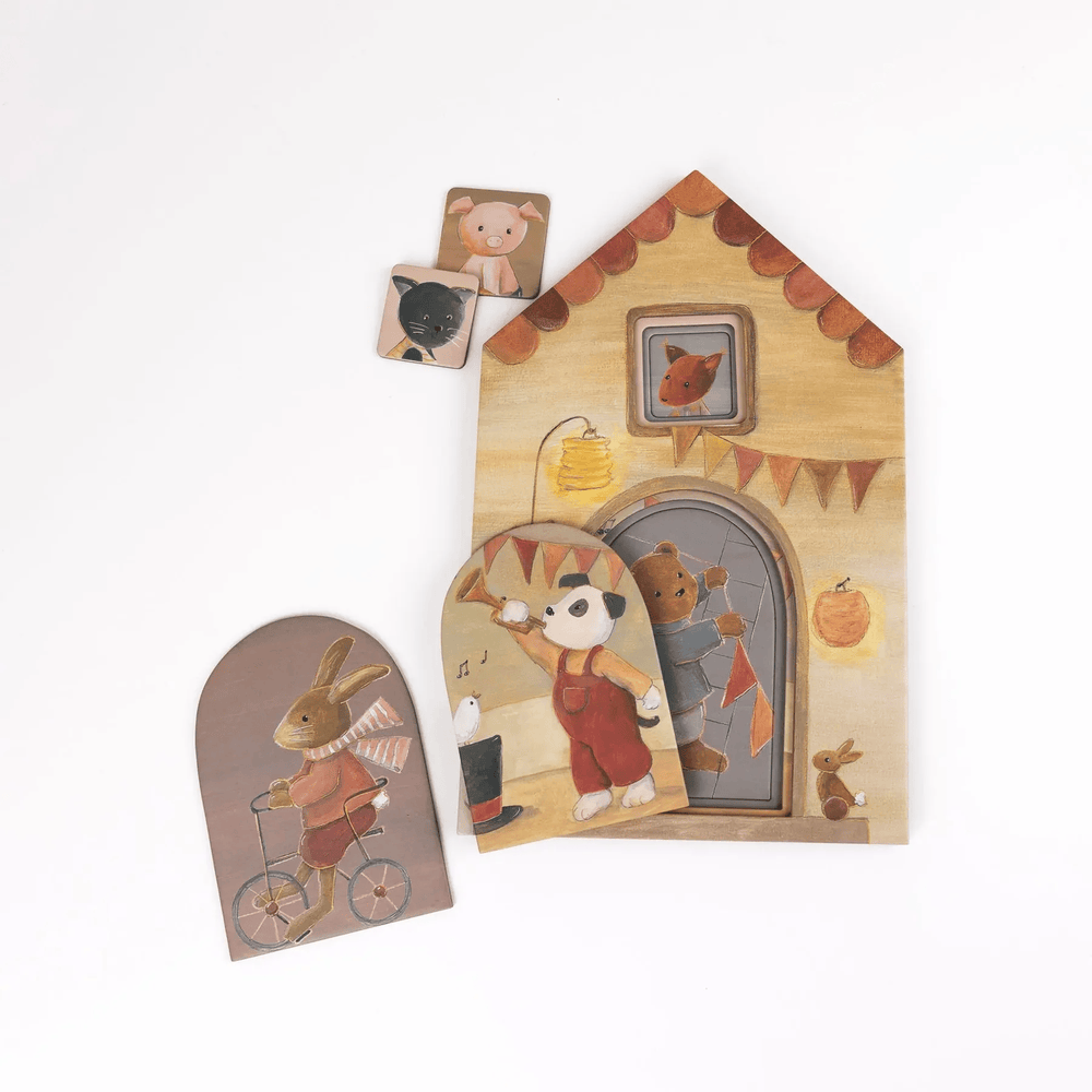 Egmont Toys Multi Layered Puzzle Friends