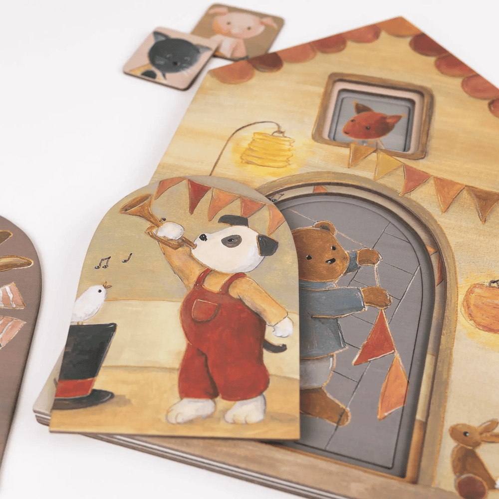 Egmont Toys Multi Layered Puzzle Friends