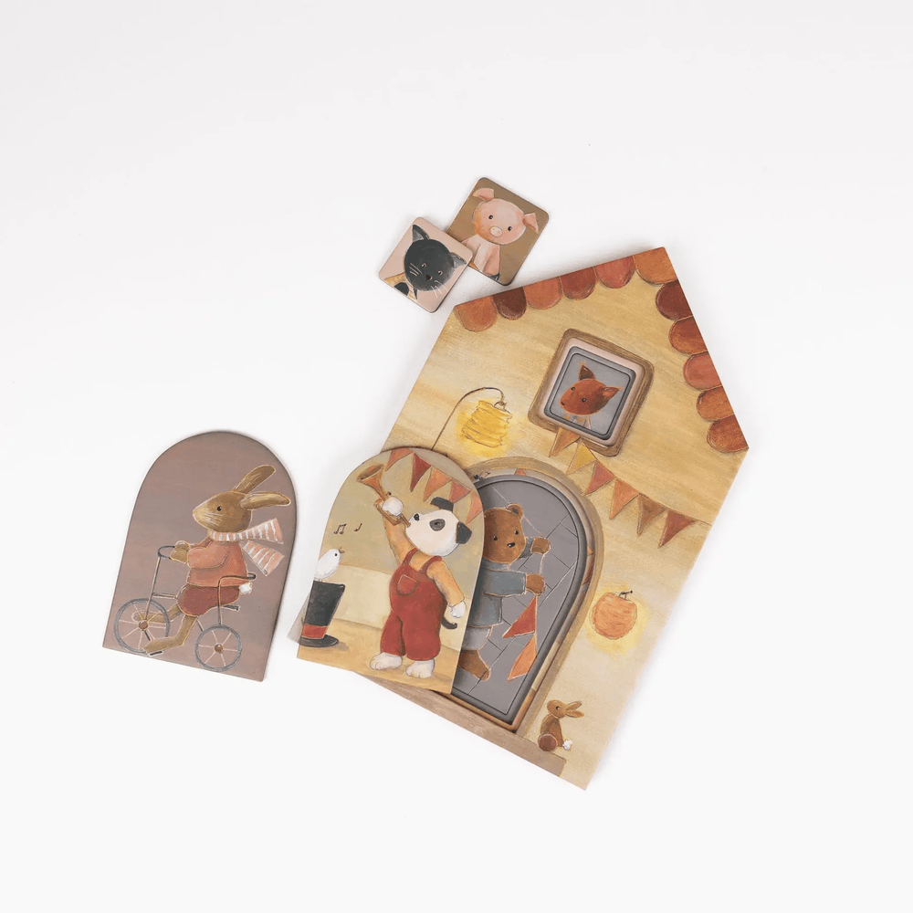 Egmont Toys Multi Layered Puzzle Friends