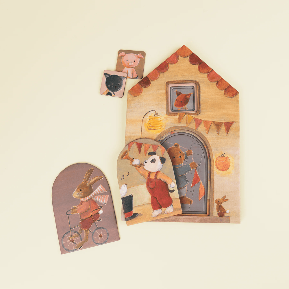 Egmont Toys Multi Layered Puzzle Friends