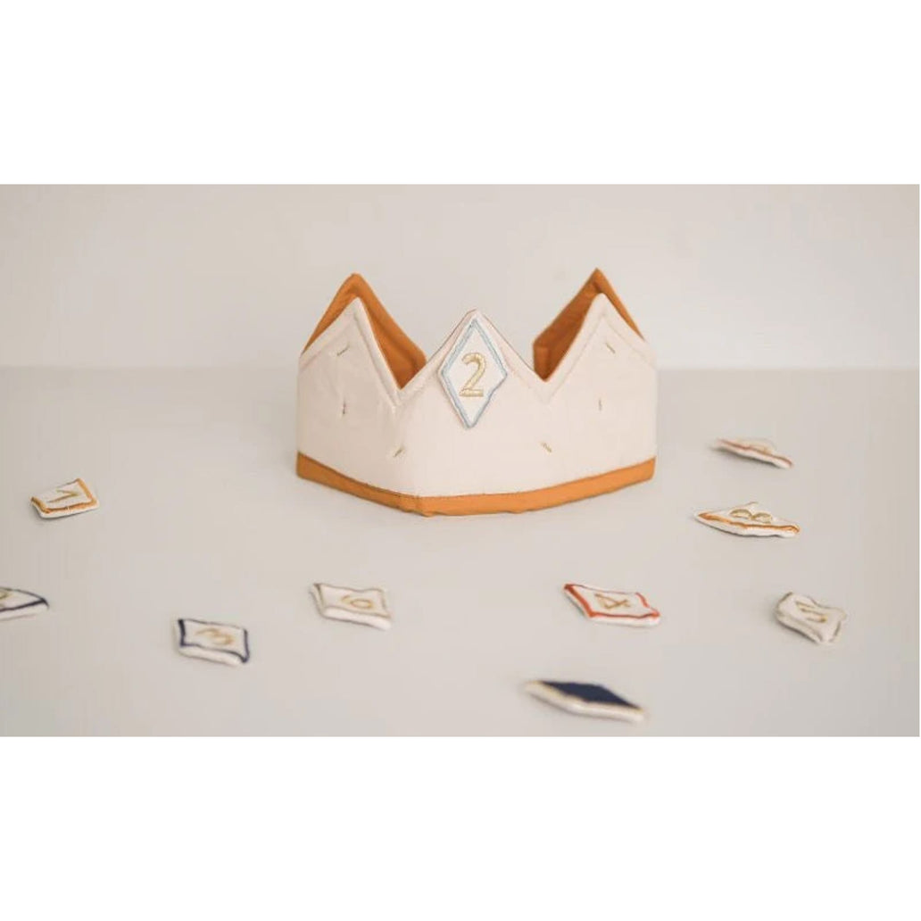 Fabelab - Birthday Crown with Numbers 1-10, Natural