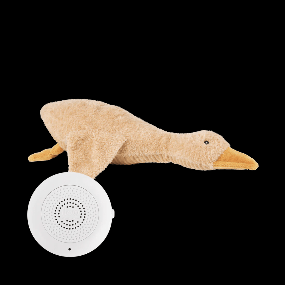 Flow Amsterdam Liva Goose Heartbeat Comforter - Brown