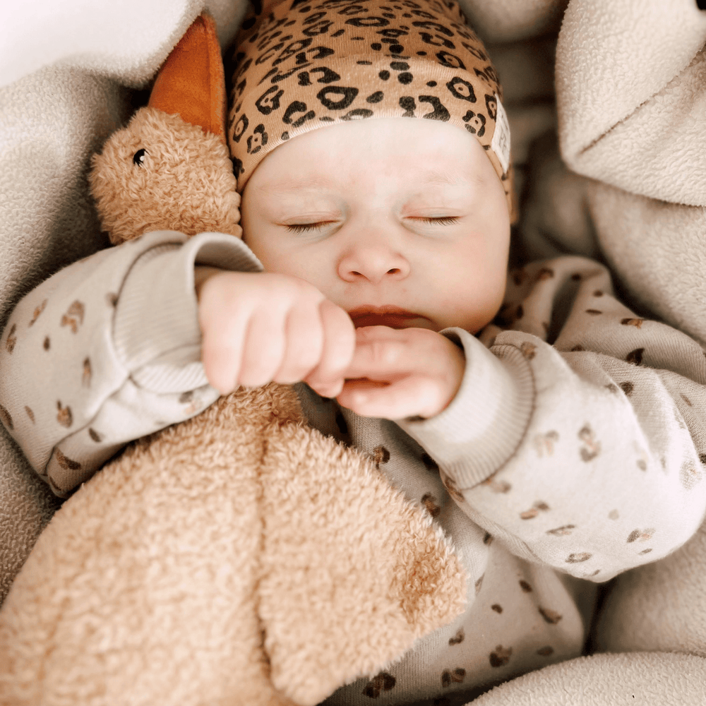 Flow Amsterdam Liva Goose Heartbeat Comforter - Brown