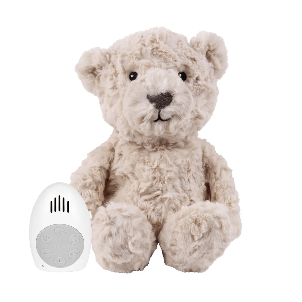 Flow Amsterdam Lou Bear Heartbeat Comforter - Beige