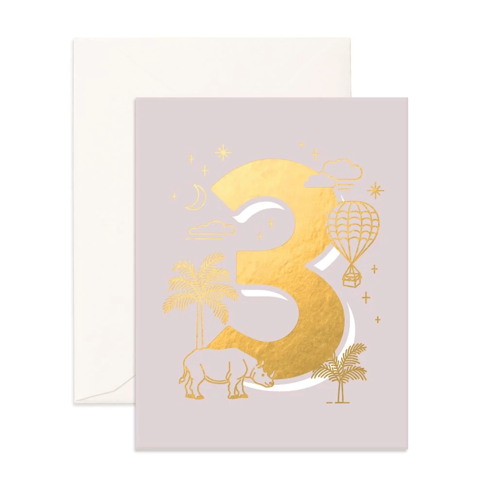 Fox & Fallow No. 3 Animals Greeting Card