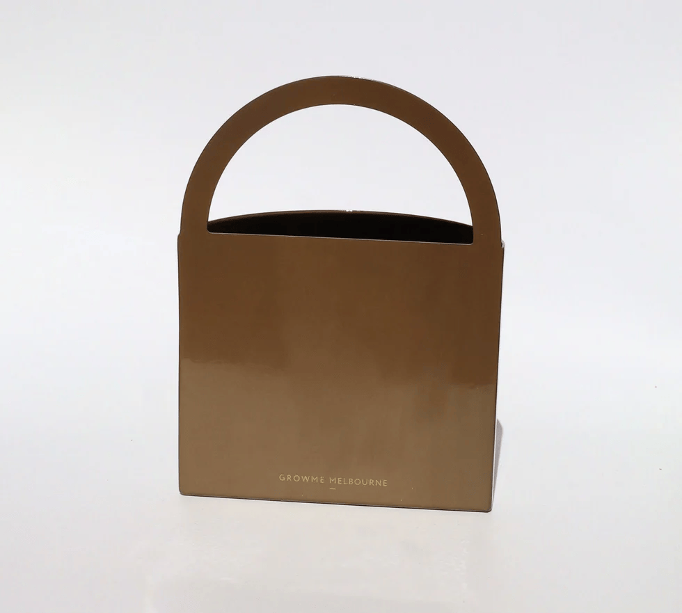 Growme Melbourne Archie Desk Caddy Chocolate