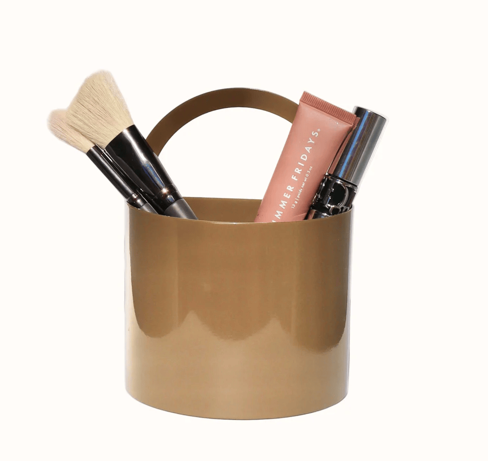 Growme Melbourne Archie Desk Caddy Chocolate