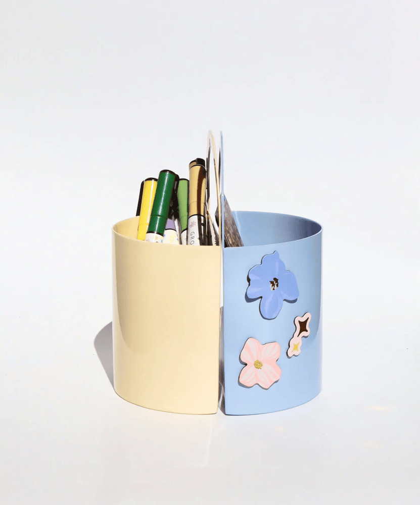 Growme Melbourne Archie Desk Caddy Misty Blue