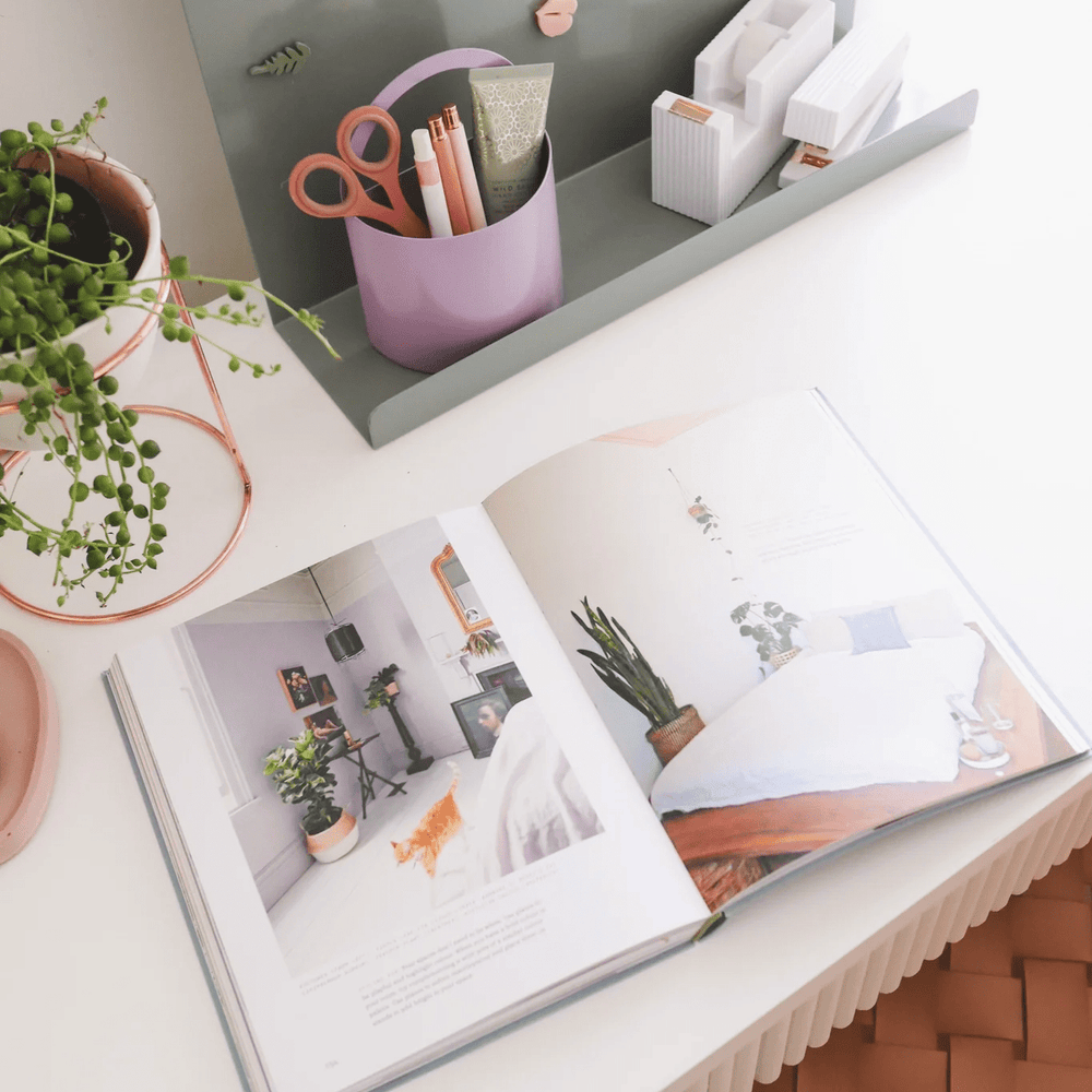 Growme Melbourne Archie Desk Caddy Lilac