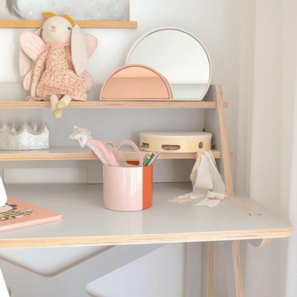 Growme Melbourne Archie Desk Caddy Blush Pink