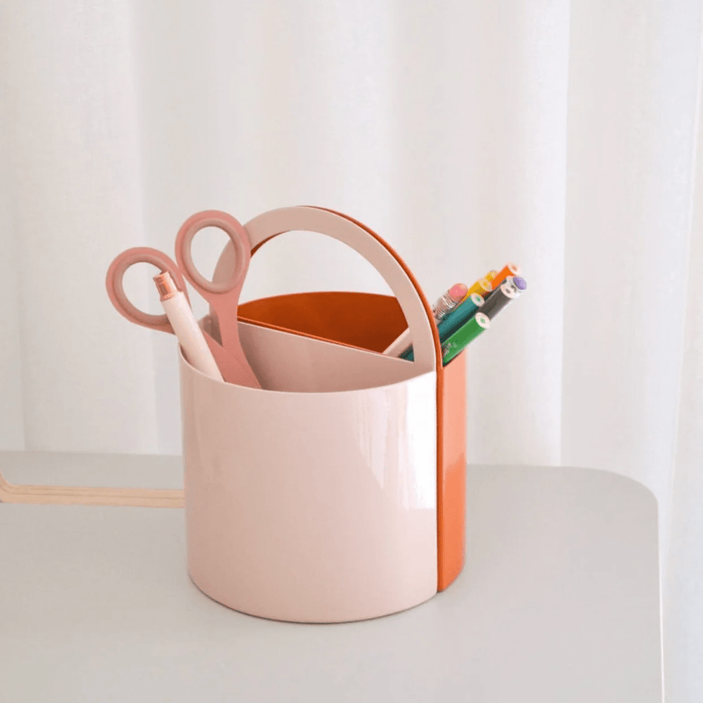 Growme Melbourne Archie Desk Caddy Blush Pink