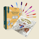 HeyDoodle Old MacDonald Had a Farm Tales - Reusable Colouring Book