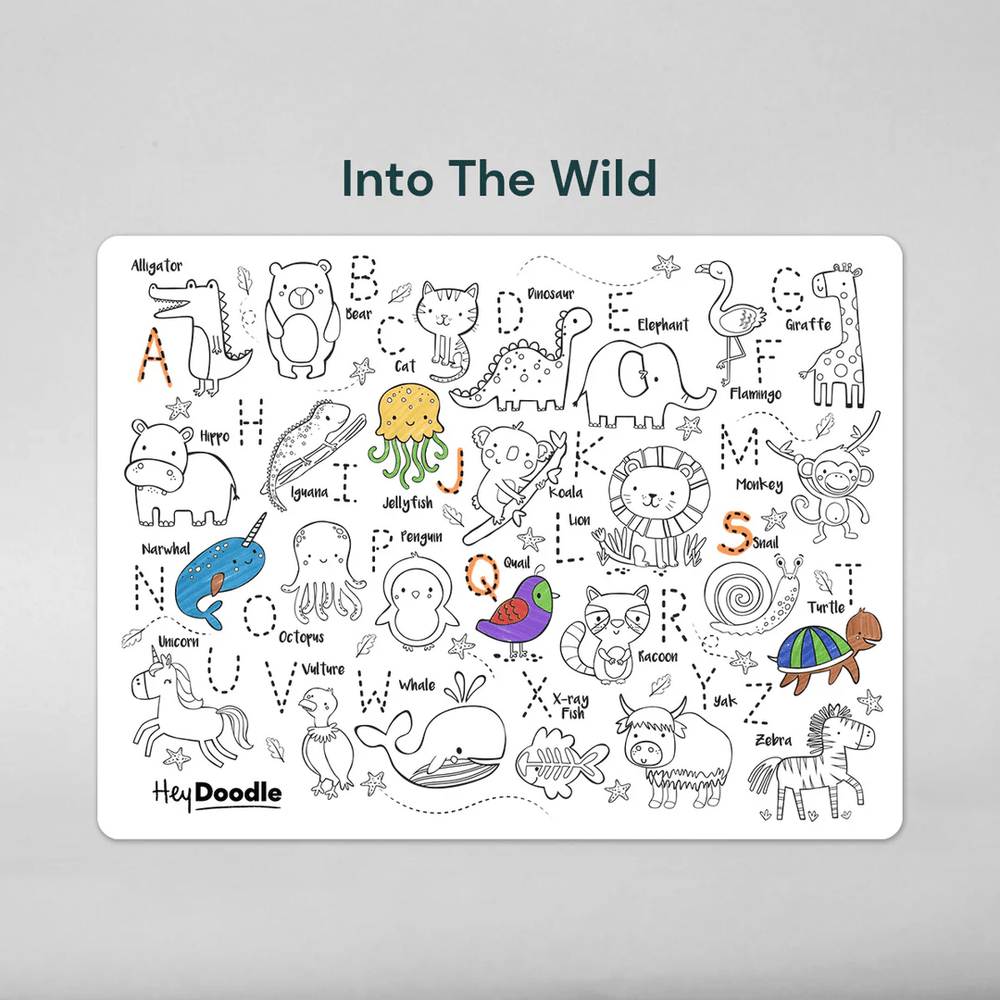 HeyDoodle Reusable Silicone Drawing Mat into the wild