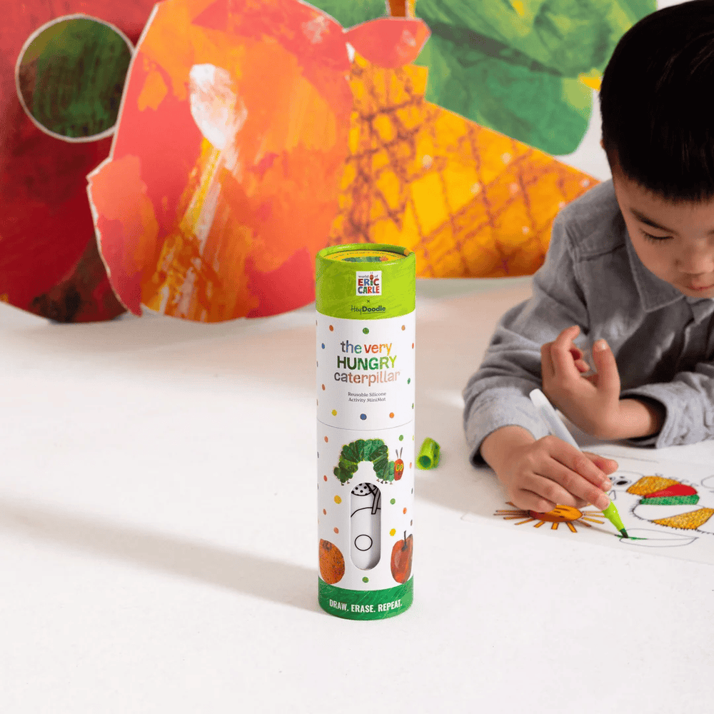 HeyDoodle Reusable Silicone MiniMat The Very Hungry Caterpillar