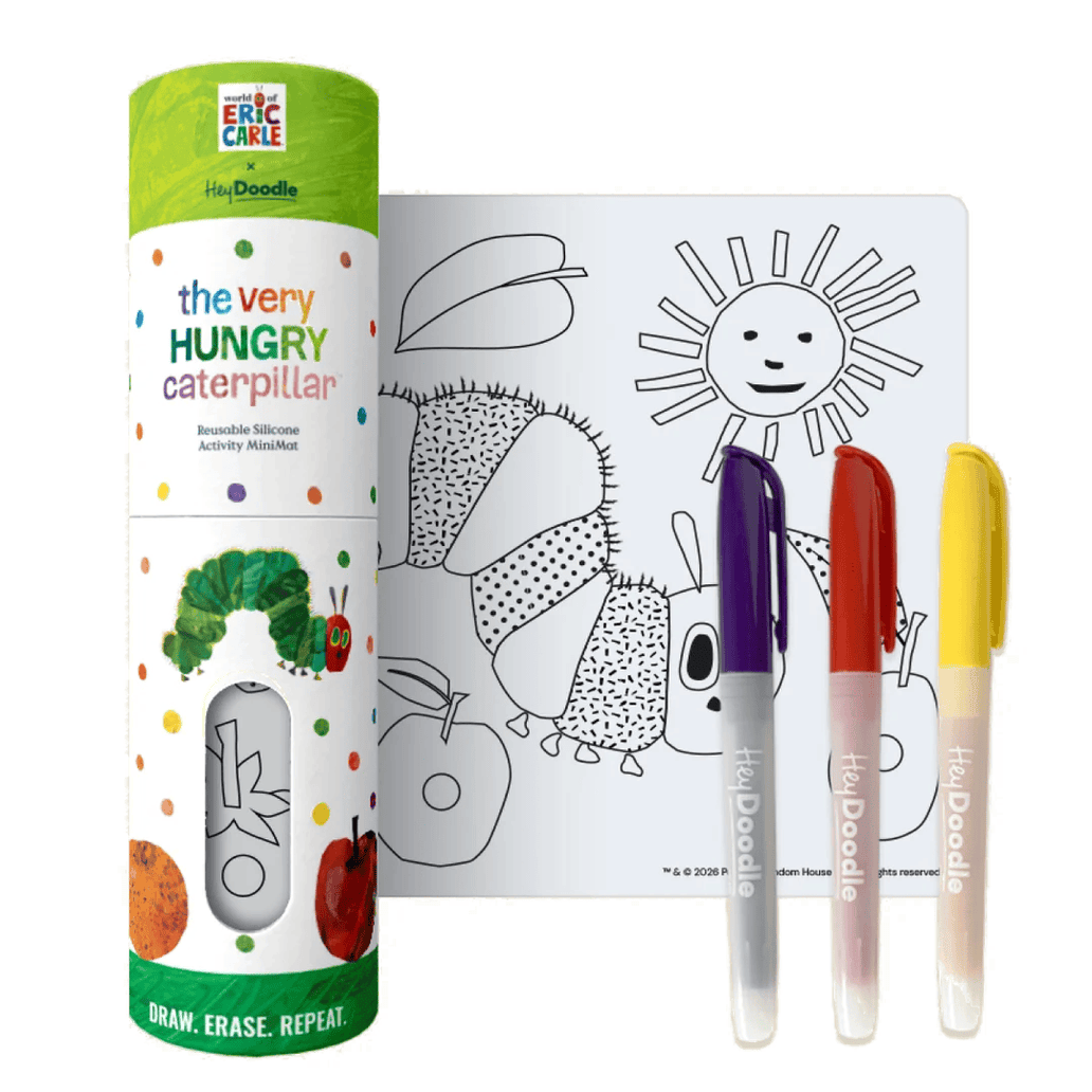 HeyDoodle Reusable Silicone MiniMat The Very Hungry Caterpillar