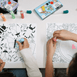HeyDoodle Solid Peel & Stick Paint - Easy Peel and Stickable Colours