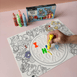 HeyDoodle Solid Peel & Stick Paint - Easy Peel and Stickable Colours