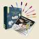 HeyDoodle Twinkle Twinkle Little Star Tales - Reusable Colouring Book